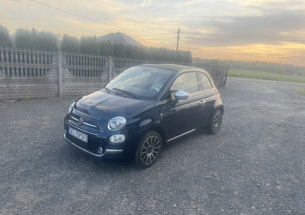 Fiat 500 cena 40900 przebieg: 21000, rok produkcji 2018 z Piwniczna-Zdrój małe 172